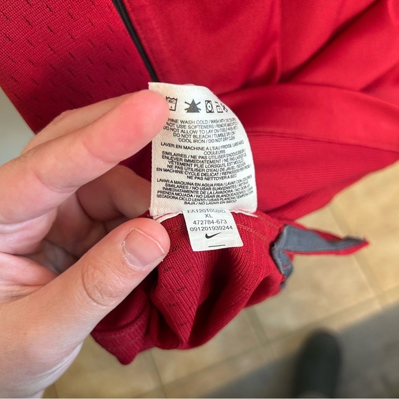 NFL Arizona Cardinals Tyrann Mathieu #32 On-Field Jersey Men’s XL Red White - Picture 10 of 10